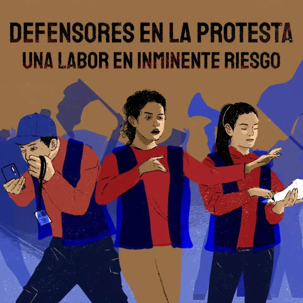 Especiales Defensores en la protesta